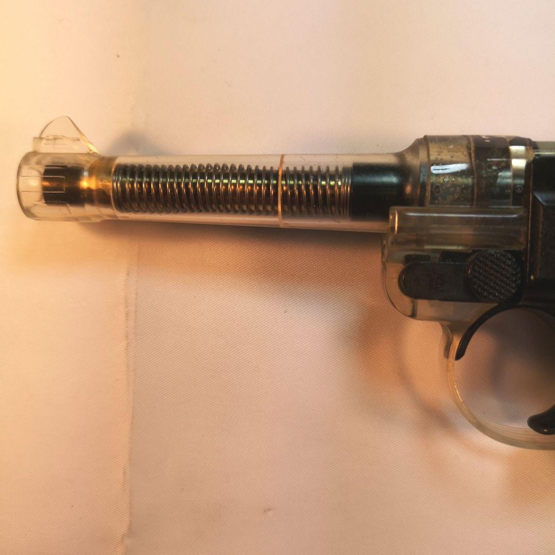 タナカ限定ルガ—Ｐ08 シ—スルーモデル4インチ ブロ—バックガスガンプラ製