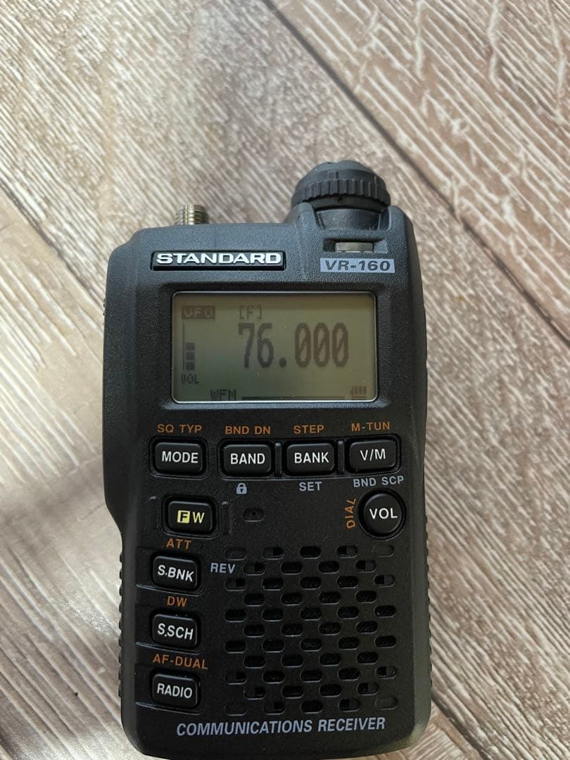 VR-160 YAESU 高帯域受信機