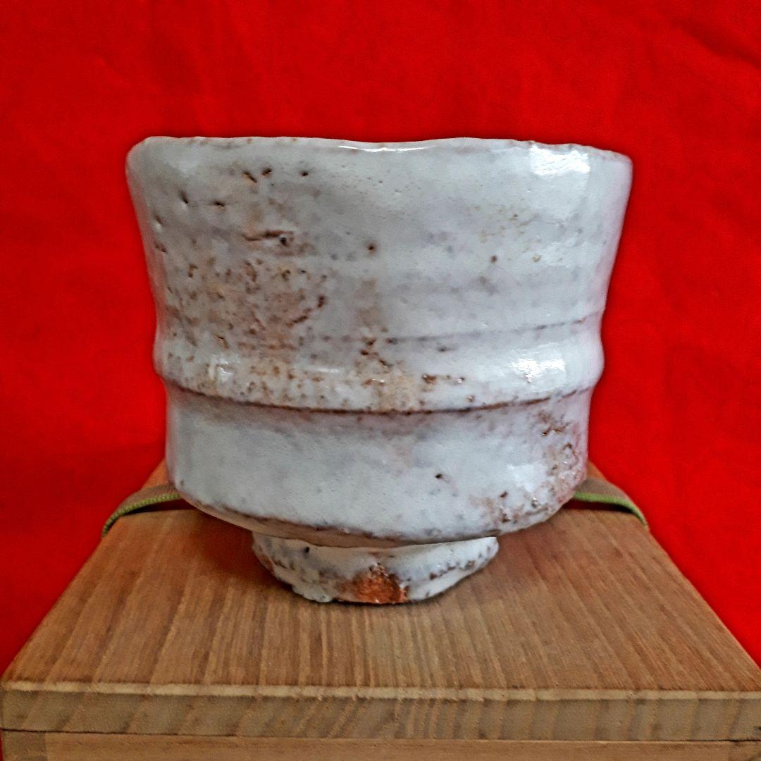 萩焼宇田川聖谷の筒茶碗