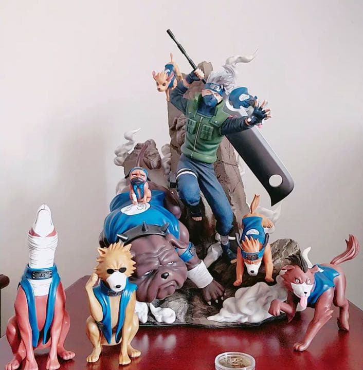 NARUTO ナルト はたけカカシ ガレージキット ガレキ スタチュー⑨