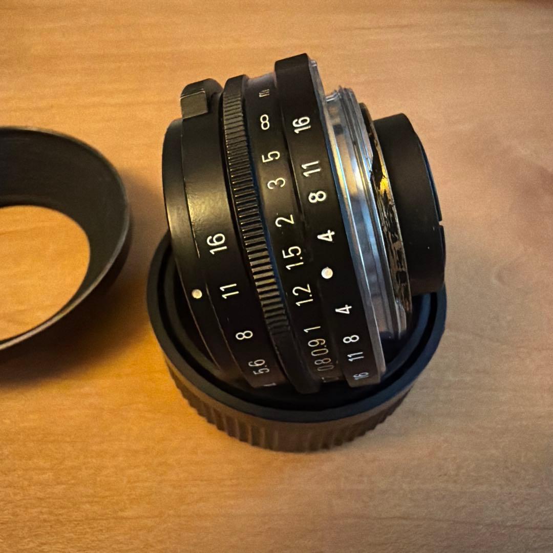 美品 RICOH GR LENS 28mm f2.8 LTM ブラック