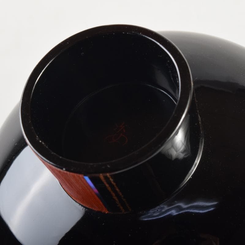 金沢漆芸　清水英姿作　金蒔絵　盃　共箱　N　6970