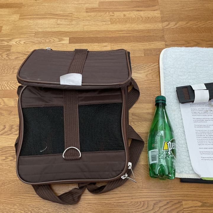 Sherpa original delux ブラウン ペットソフトキャリーバッグ