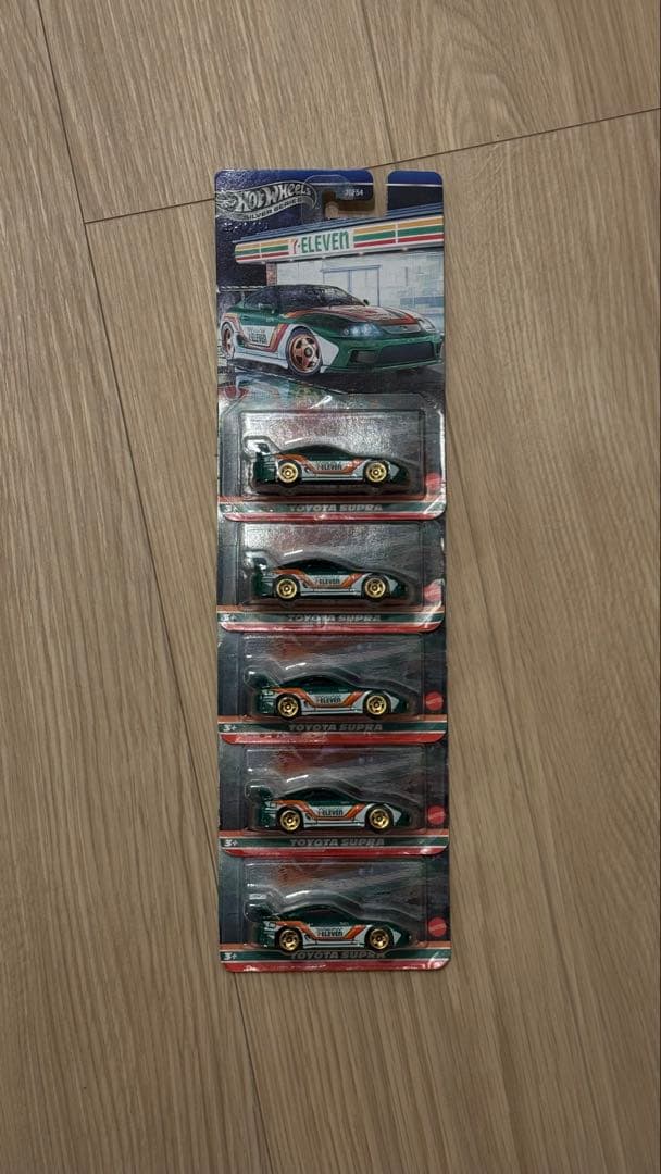 Hot Wheels トヨタスープラ - セブンイレブン5個