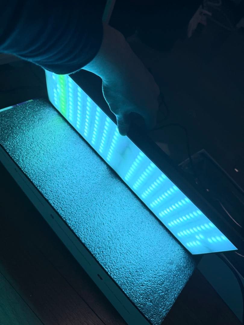 LEDライト 冷却ファン付き 40cm