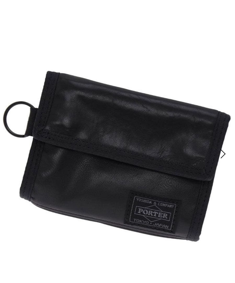 PORTER ポーター ALOOF WALLET サイフ 財布 レザー 黒