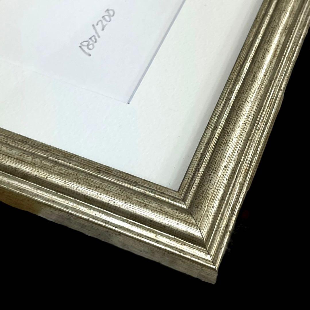 美品　ダヤン　池田あきこ　絵画　額入り　180/200　サイン入り