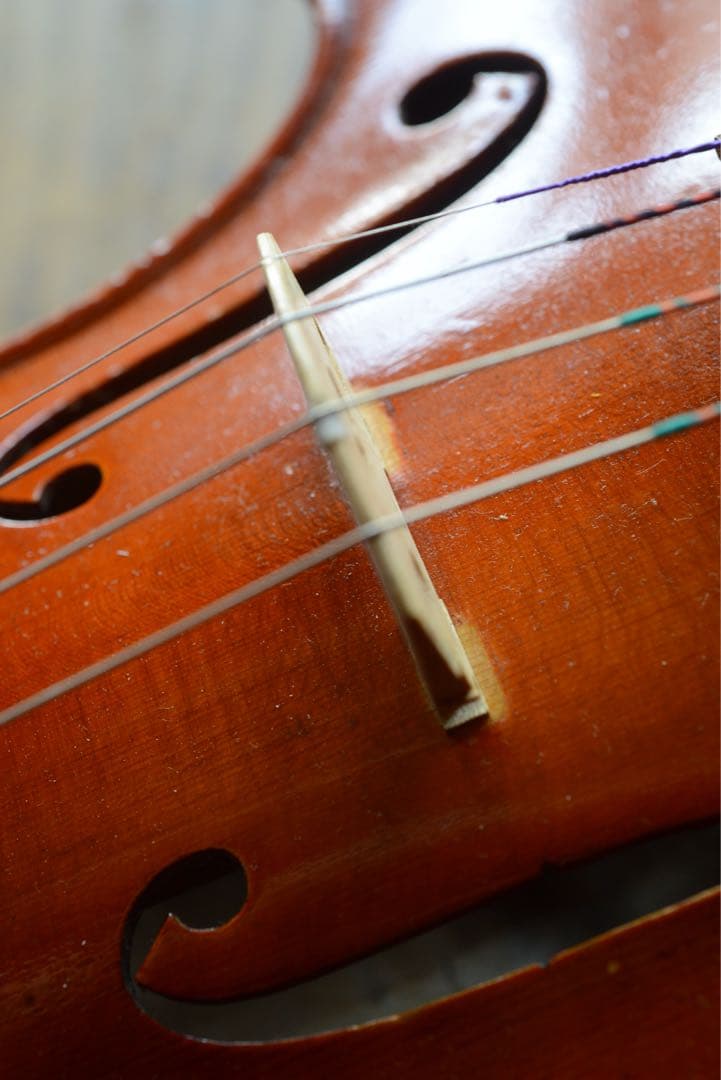 古いヴァイオリン　ラベル1910 プラハ
