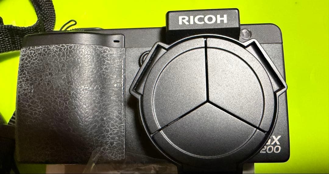現状品【動作品】RICOH リコー　GX200 VF KIT