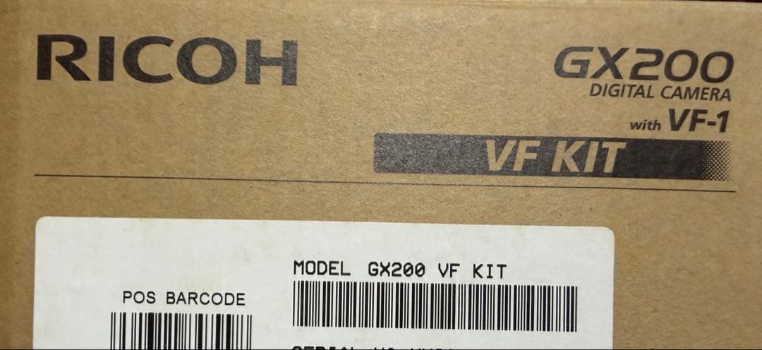 現状品【動作品】RICOH リコー　GX200 VF KIT