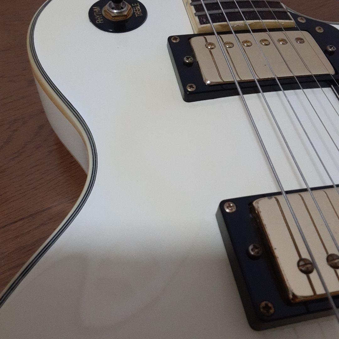 BUSKER'S BLC300ホワイトレスポールタイプエレキギター