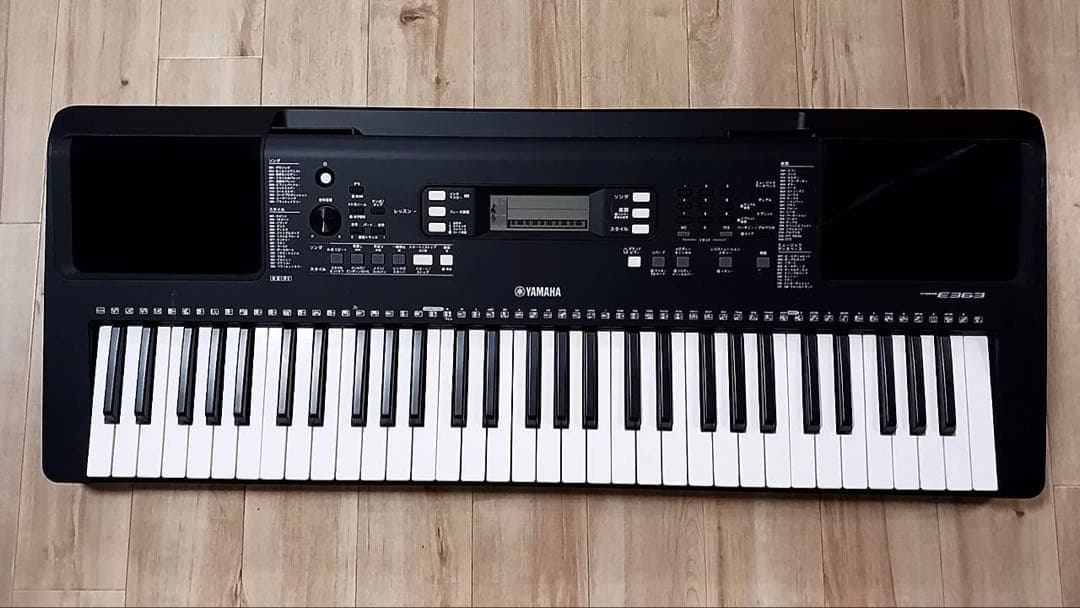 YAMAHA 61鍵 電子ピアノ キーボード PSR-E363