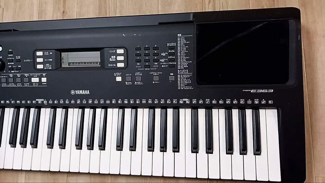 YAMAHA 61鍵 電子ピアノ キーボード PSR-E363