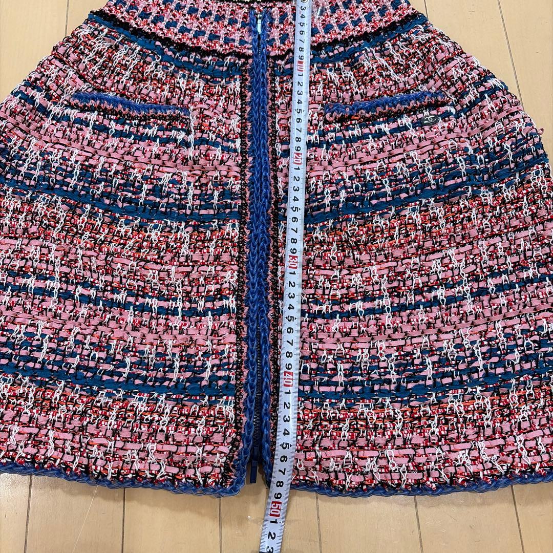 CHANEL ツイードスカート 38