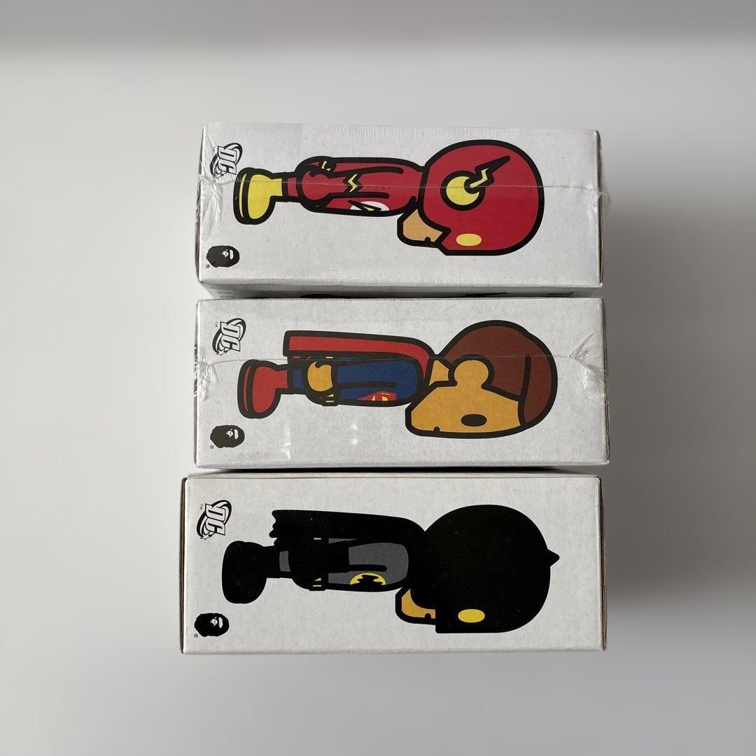 A BATHING APE DC アメコミフィギュア 3体セット