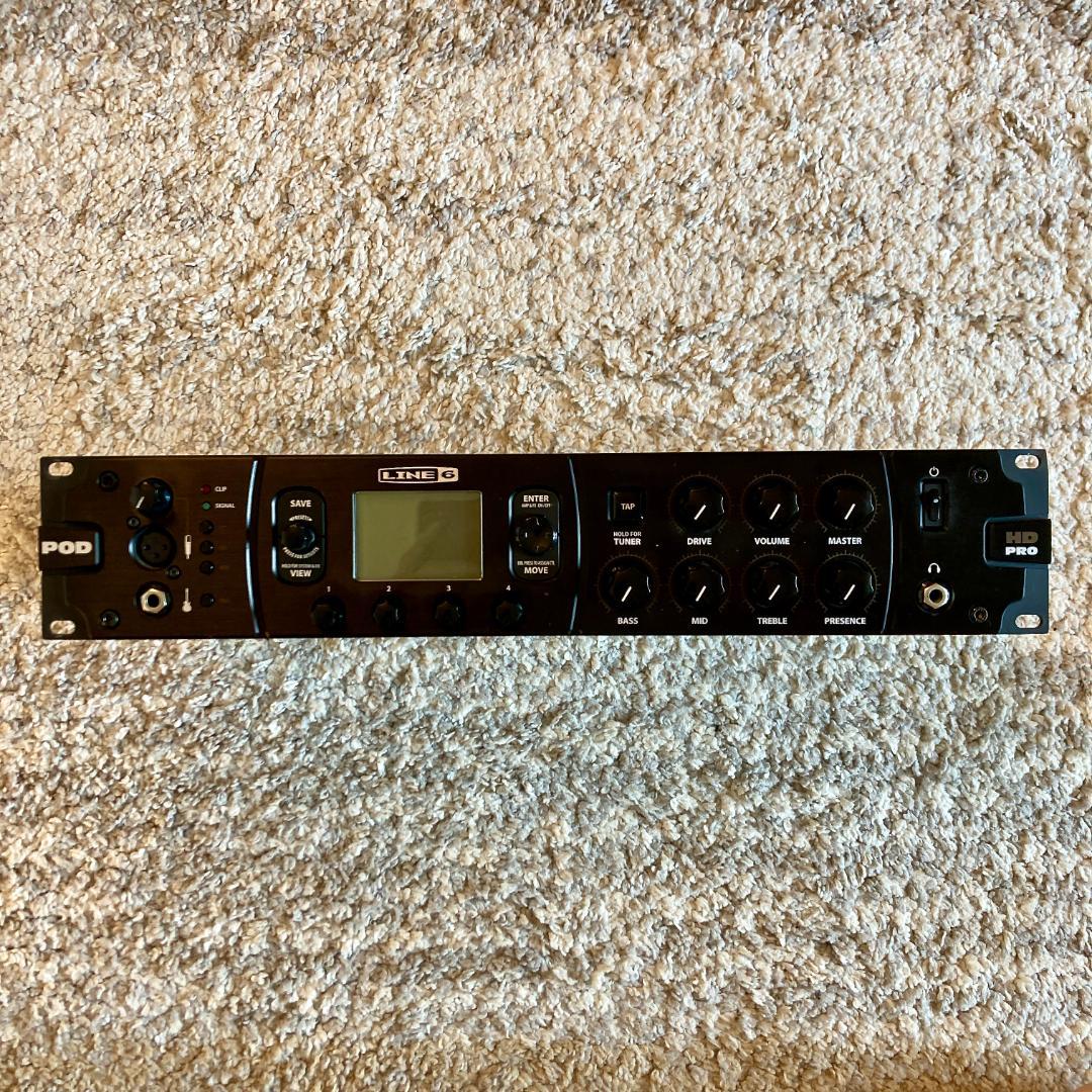 LINE6 POD HD PRO アンプシミュレーター