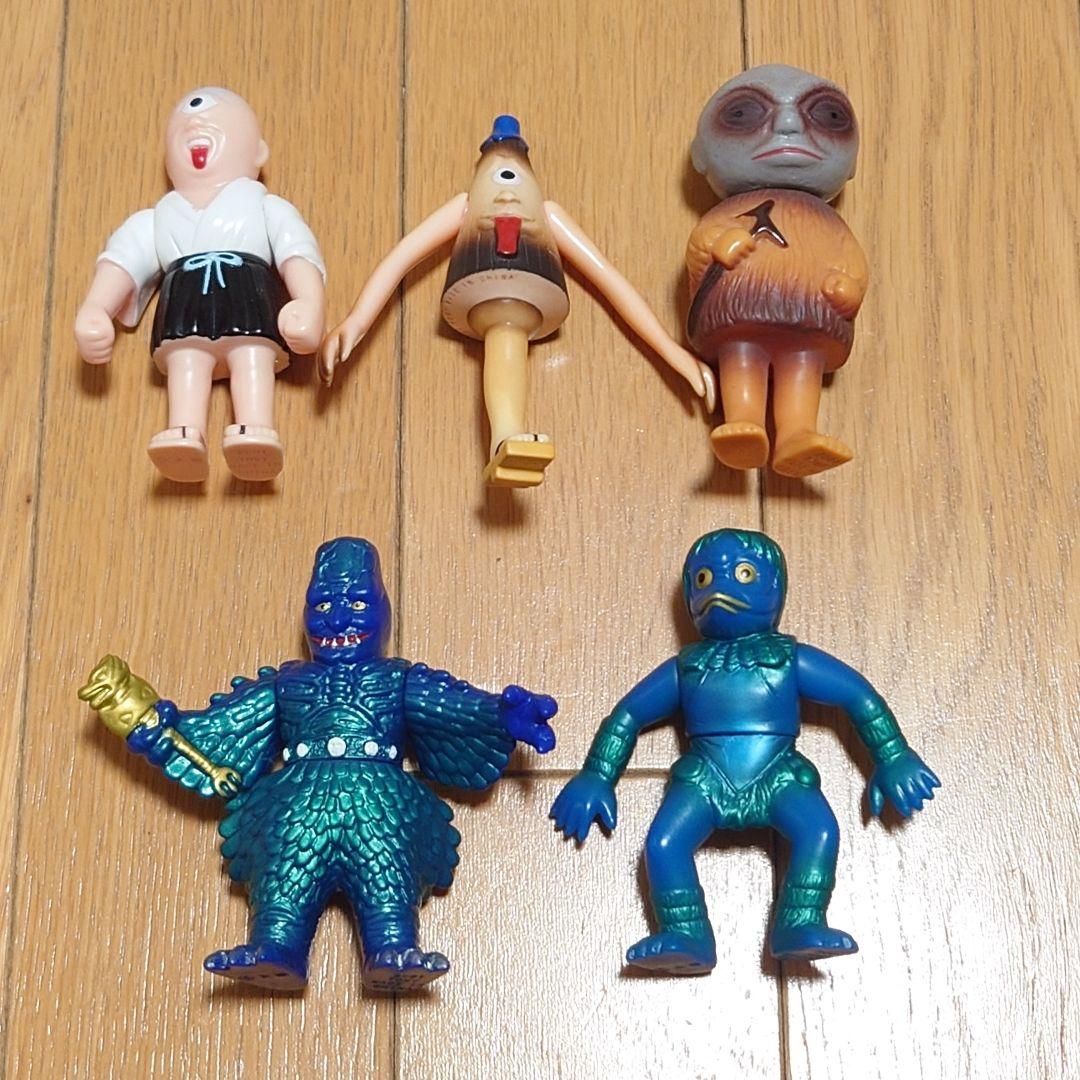 【希少】大映特撮シリーズ　ソフビ　フィギュア　5点セット