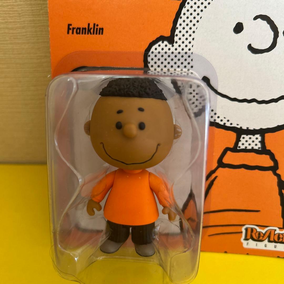リアクションフィギア スヌーピー チャーリーブラウン　フランクリン　3種セット