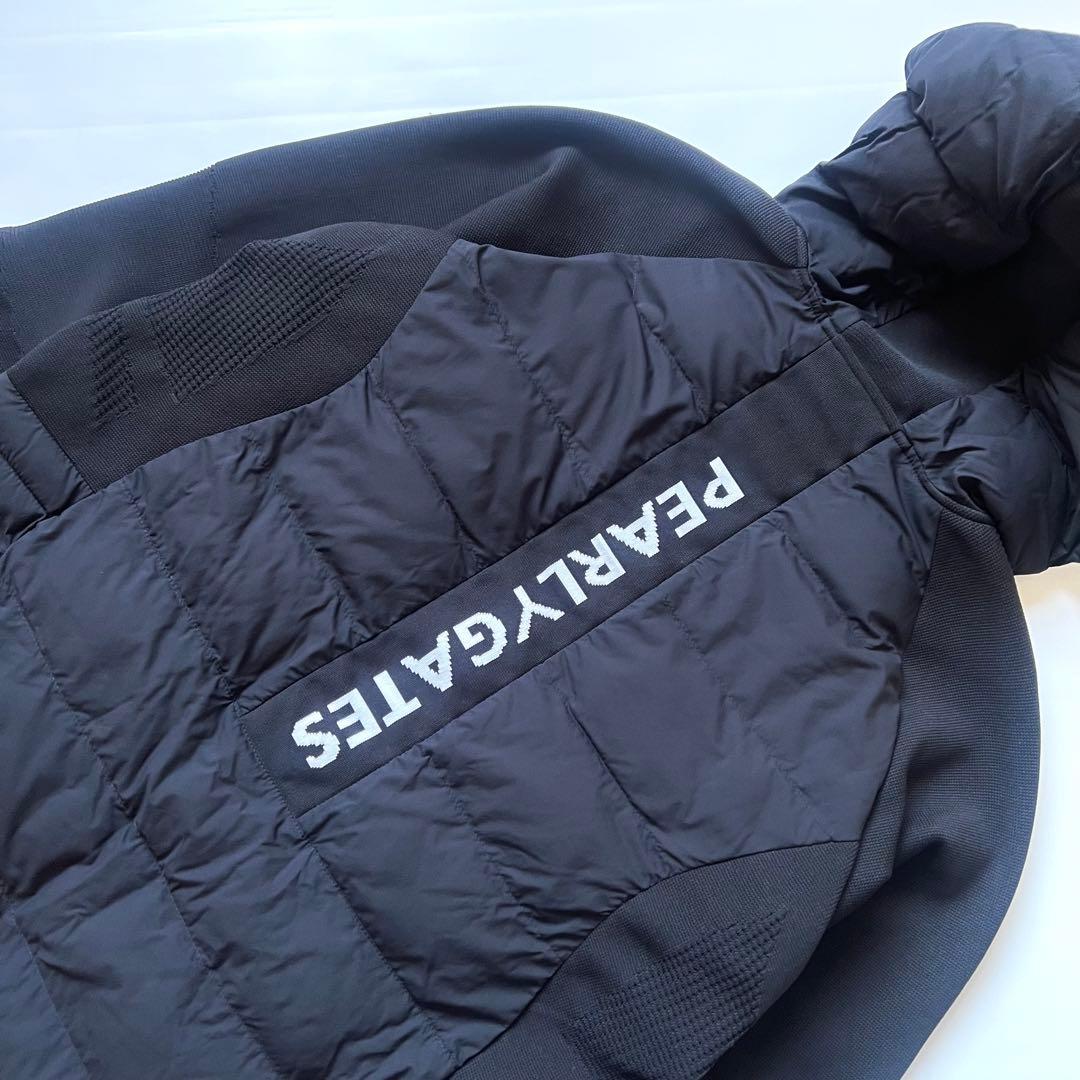 Pearlygates パーリーゲイツ　ダウンコート　中綿　レディース　ロゴ　S