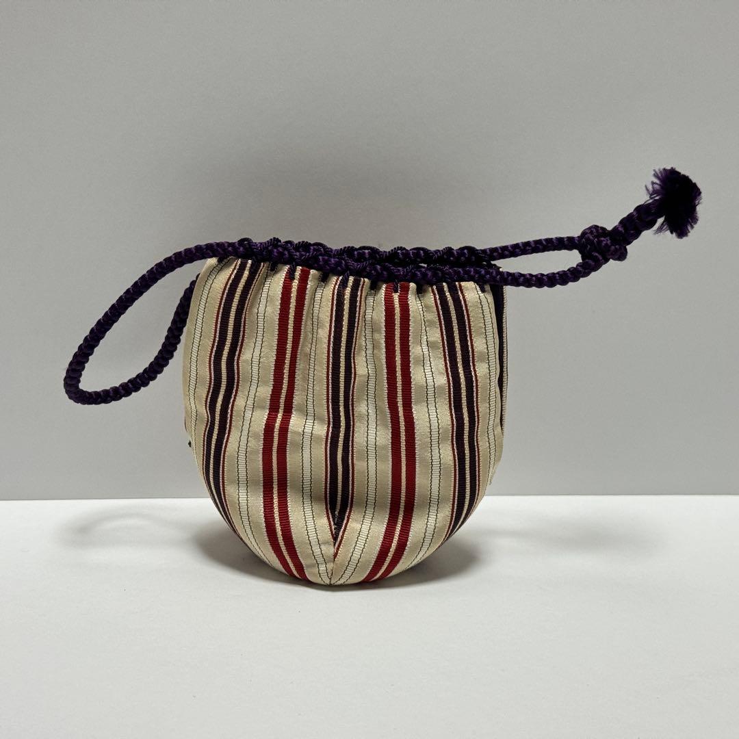 茶道具 暁窯 岡田暁山 利休鶴首写茶入 仕服添 茶道