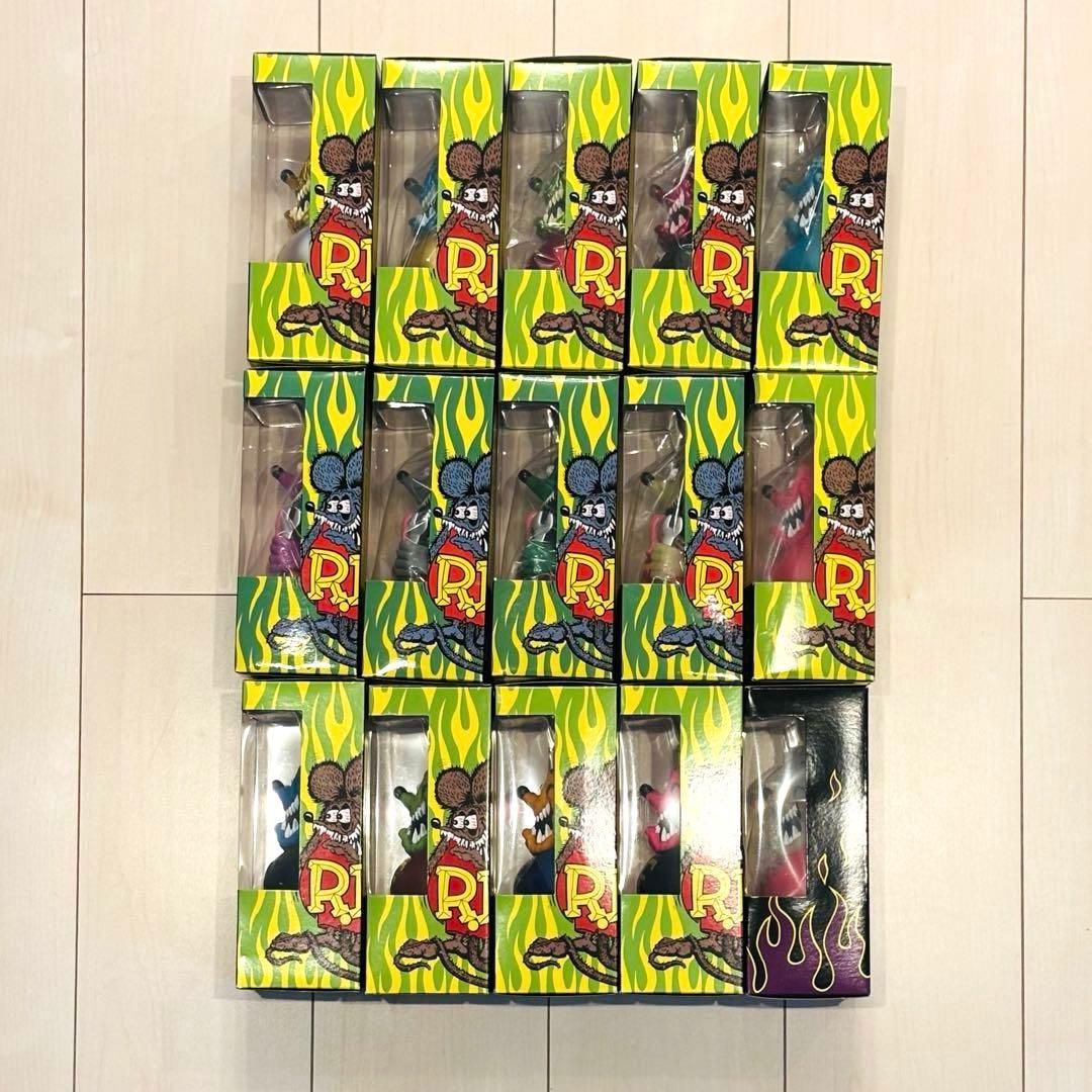新品未開封 Rat Fink Wacky Wobbler フィギュア15体セット