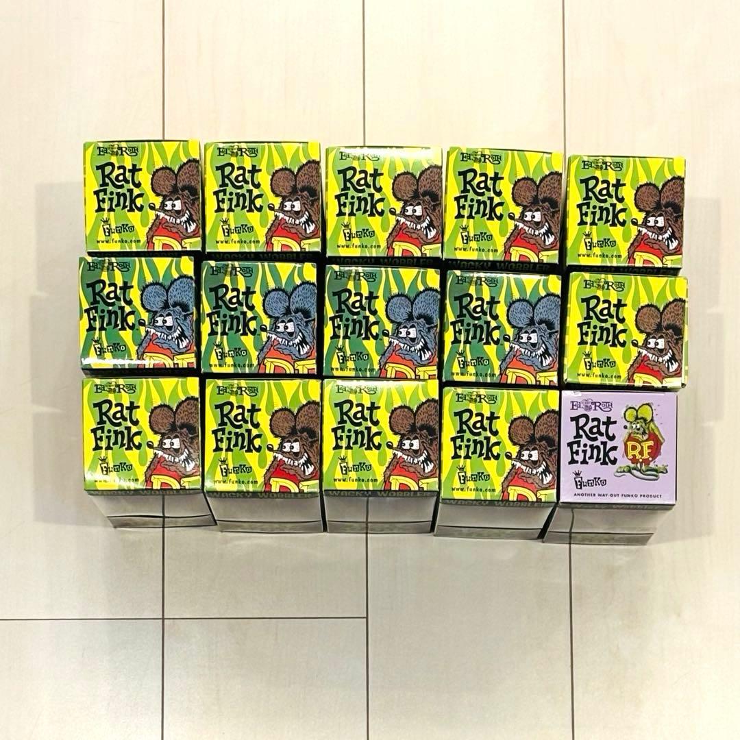 新品未開封 Rat Fink Wacky Wobbler フィギュア15体セット
