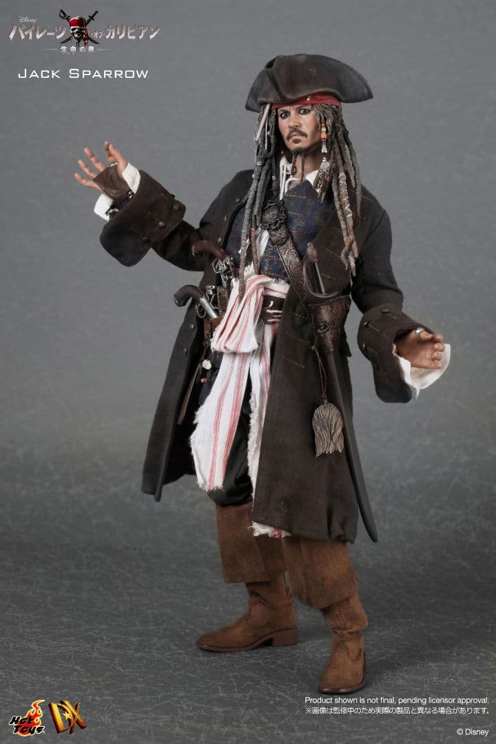 限定生産新品HOTTOYSジャックスパロウDX06生命の泉スペシャルエディション