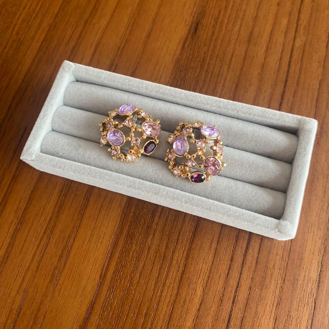 Grosse グロッセ Crystal Harmony ピアス ゴールド