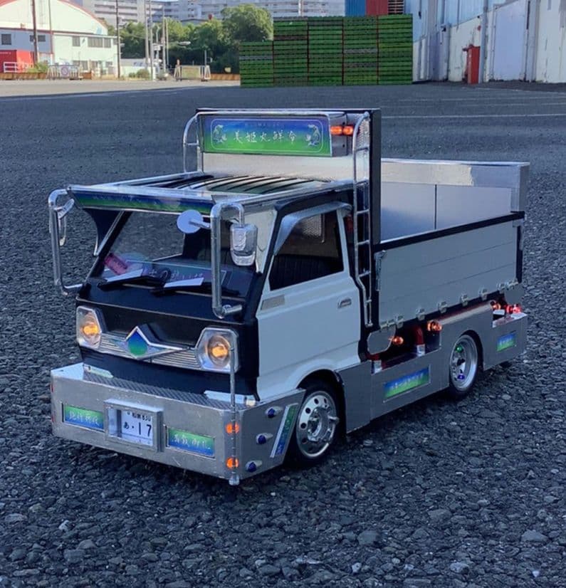 最終値下げ★デコトラ★ラジコン★wpl d12★オリジナル架装