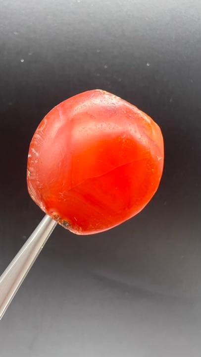 【アンティーク ビーズ】アンティーク カーネリアン ビーズ 21.3mm