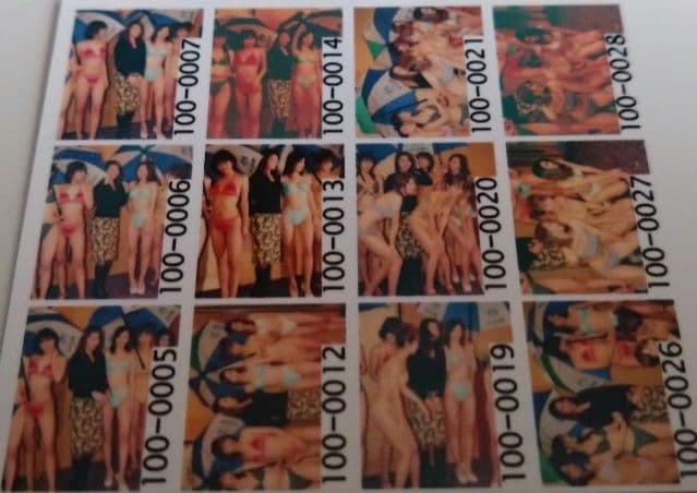 レースクイーン　写真　はがきサイズ　28枚　吉岡美穂　都築あこ　ほか