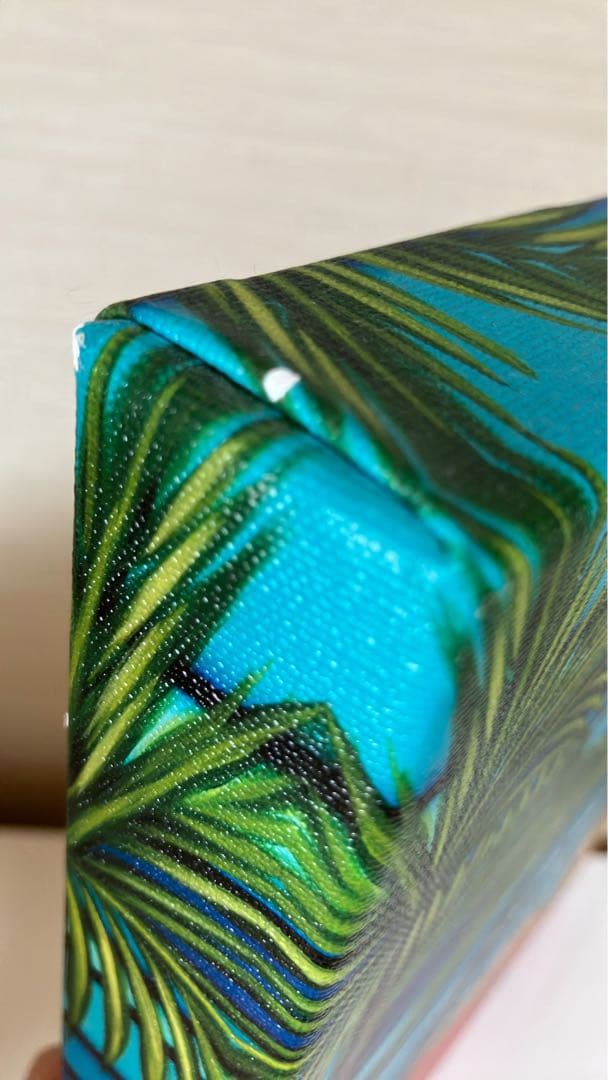 ヘザーブラウン ジクレー キャンパスプリント　【Fan in the sun】