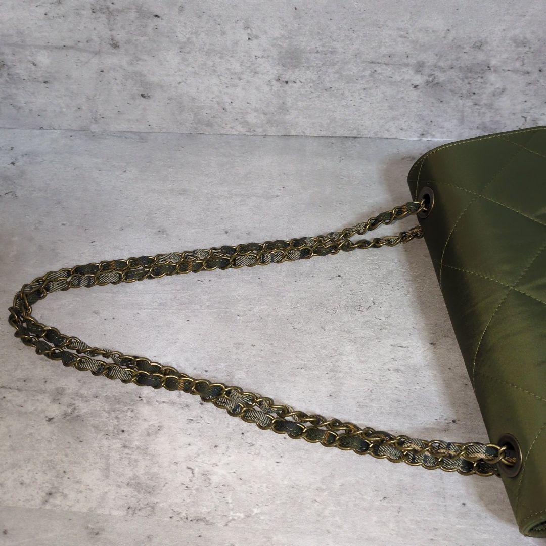 【Barbour × WACCOWACCO】キルティングチェーンバッグ☆UA別注