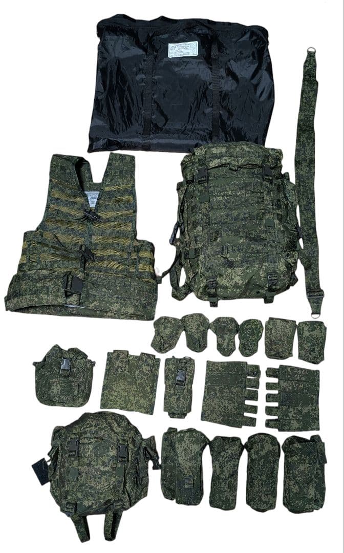 実物 6sh117 フルセット ロシア 装備 プレキャリ ratnik ak