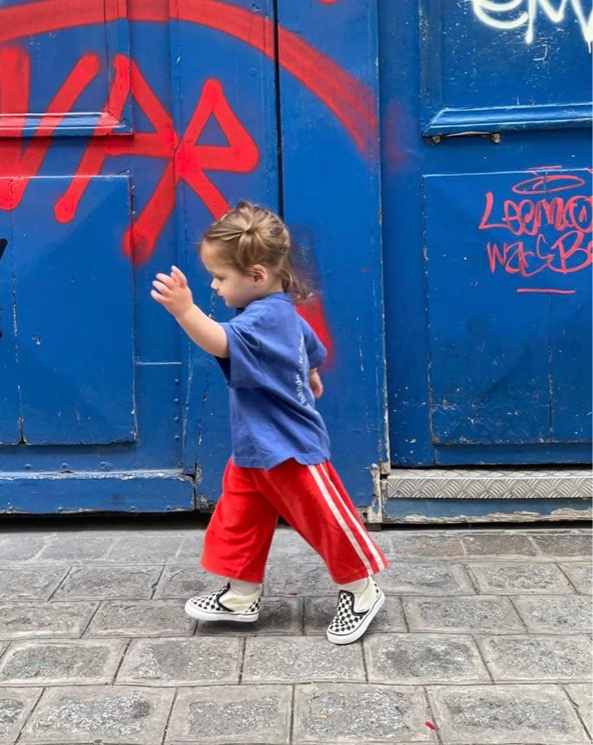 新品未使用　ziggy zaza twin stripe 4-5y