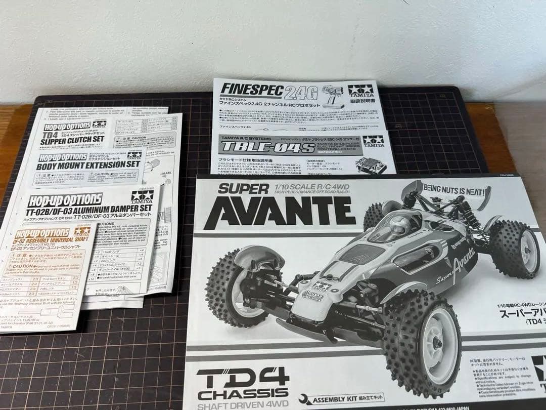 RC タミヤ セイントドラゴン TD4 スーパーアバンテ その他引退フルセット