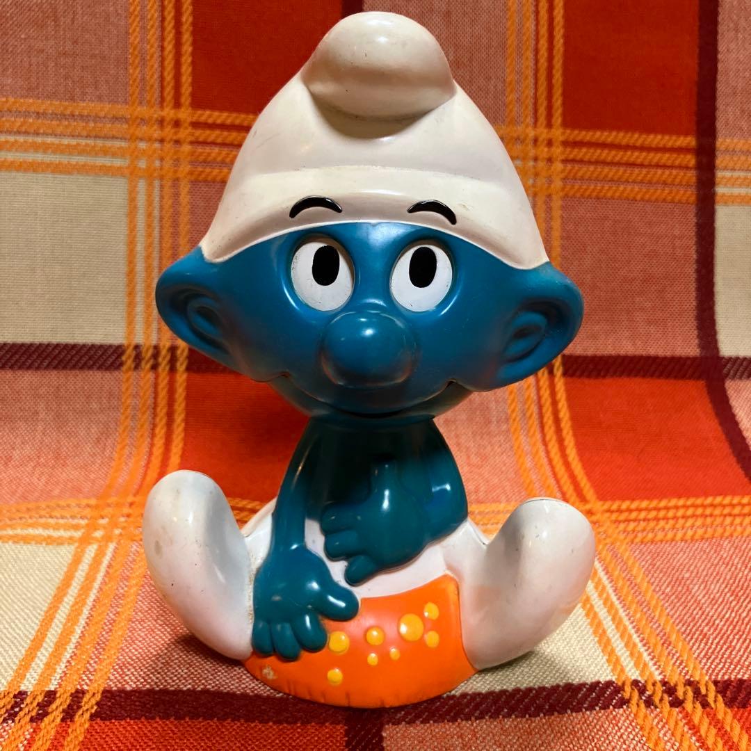 ビンテージ　スマーフトーキングトイ　smurf