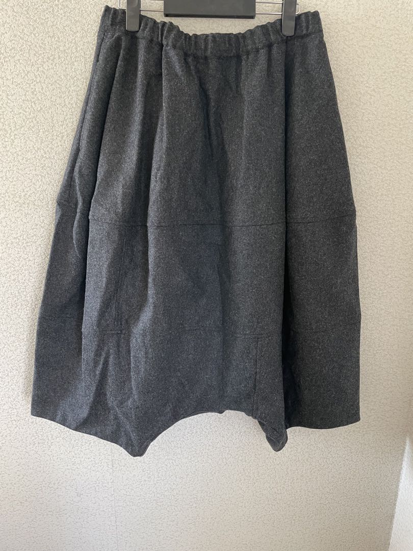 コムデギャルソンガールダークグレー サルエルパンツ美品