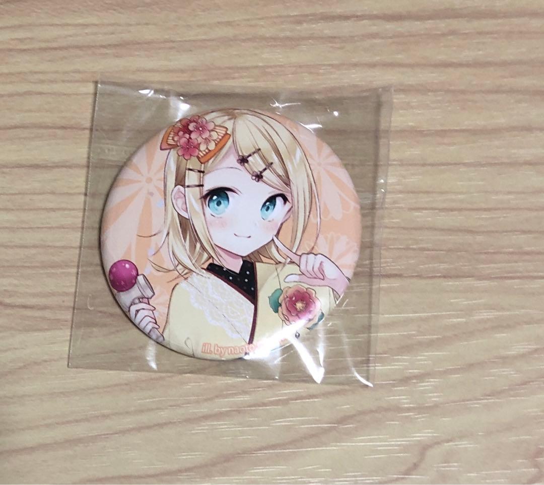 鏡音リン マルイ New Year Party 2018 缶バッジ