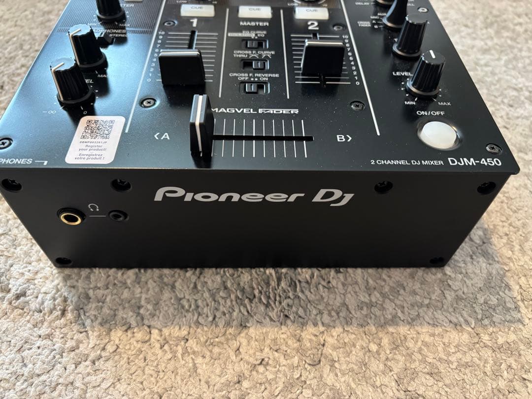 Pioneer DJ DJM-450 2チャンネルミキサー