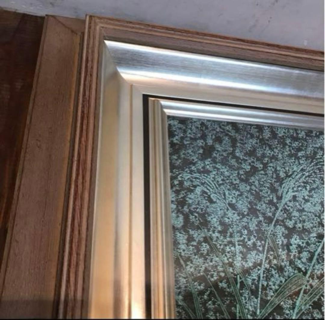 美品　常雄　額入り絵画　水鳥　落ち着いた色合いが素敵な　表現が丁寧で奥深い　壁掛