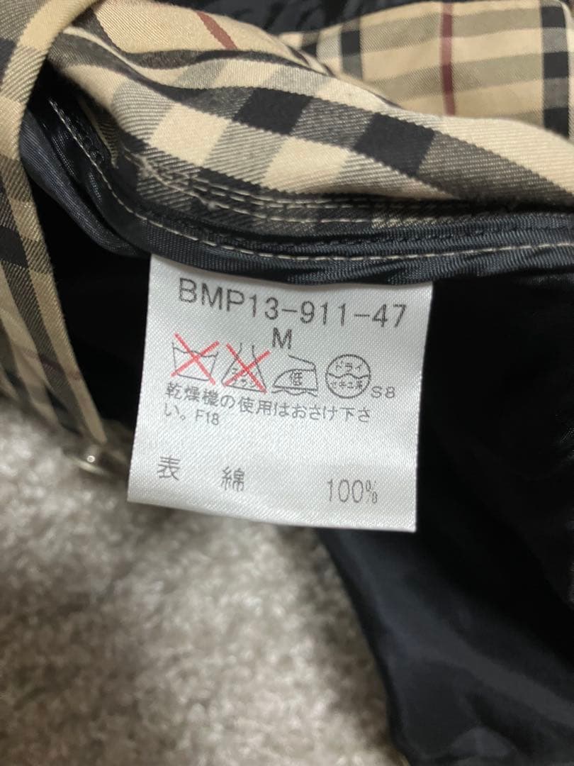 BURBERRY BLACK LABEL のノバチェック柄ジャケット　送料無料