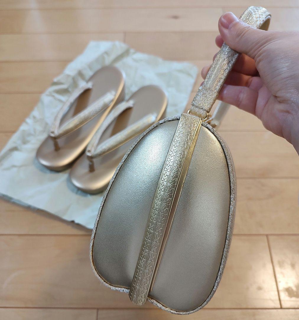 礼装　和装バッグ草履セット　紗織ブランド　和装バッグと草履セット