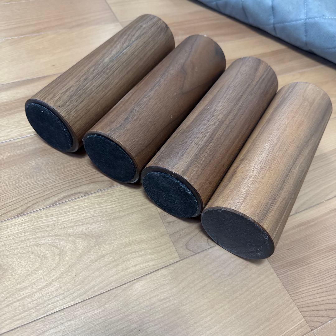 無印良品 シングルベッドフレーム 旧タイプ　訳あり品　ウォールナット