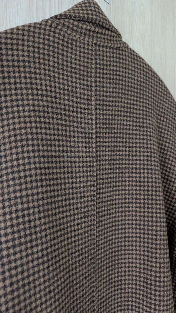 TODAYFUL チェック柄チェスターコート 38