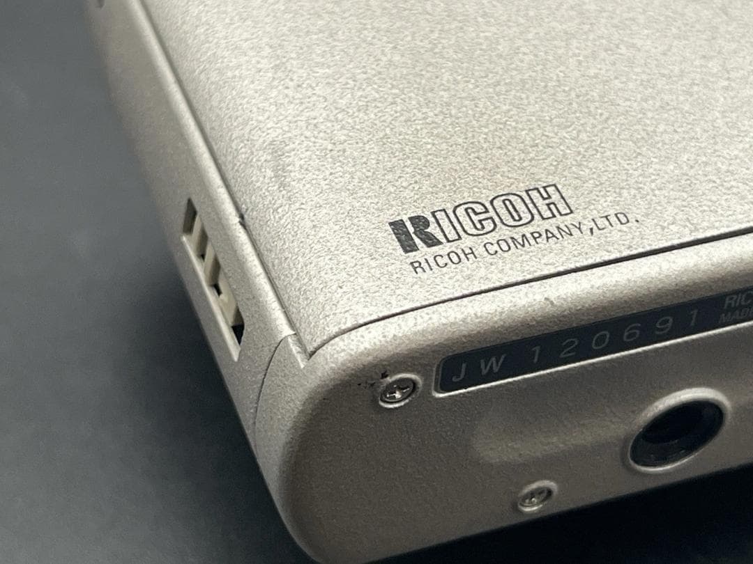 液晶OK リコー Ricoh GR1s シルバー コンパクトカメラ