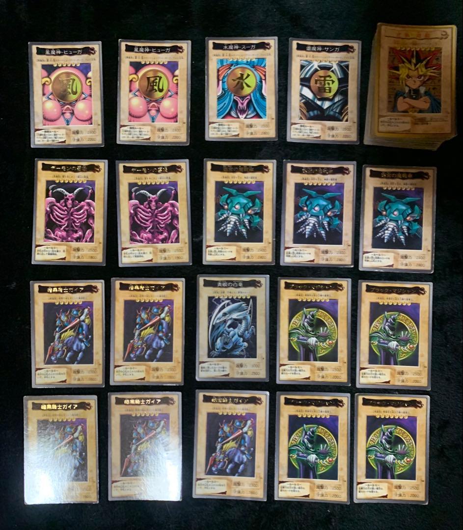 遊戯王　バンダイ版　レア　ノーマル　ルールカード　合計140枚以上　まとめ売り