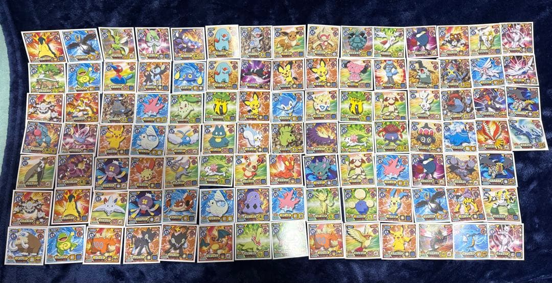 ポケモンシール(102枚)ケース付き