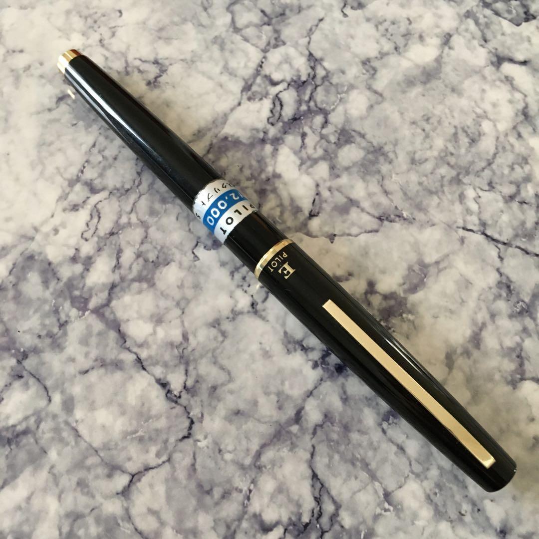 #0181オーバーホール済み 万年筆 パイロット ロング PILOT E 14k