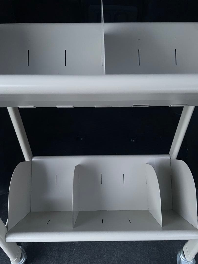 LION ライオン業務用　仕分けラック キャスター付 スチール棚 書類整理 2